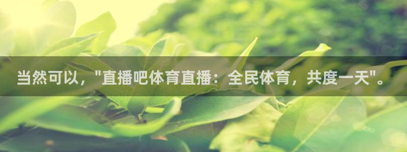 当然可以，\