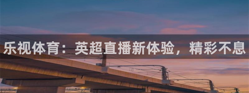 乐视体育：英超直播新体验，精彩不息